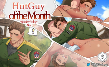 HotGuy of the Month - Stardew Valley Alex cover