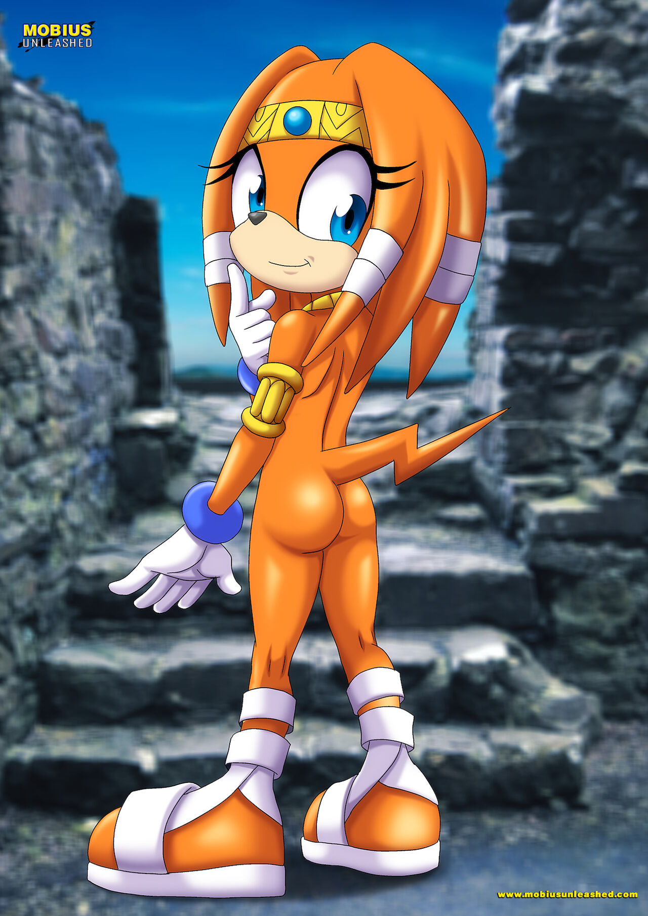 Mobius Unleashed: Tikal the Echidna page 7 full