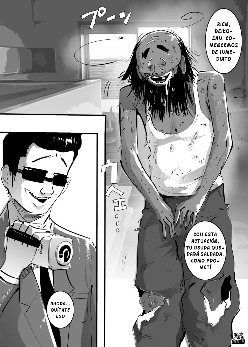 Shakkin no Kata ni Homeless to Yatta Hitozuma. | Mujer Casada se Folla a un Anciano Vagabundo para Reducir su Deuda page 2 full