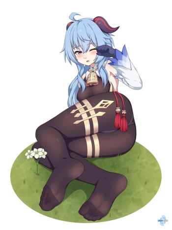 lululewd Sleepy Ganyu cover