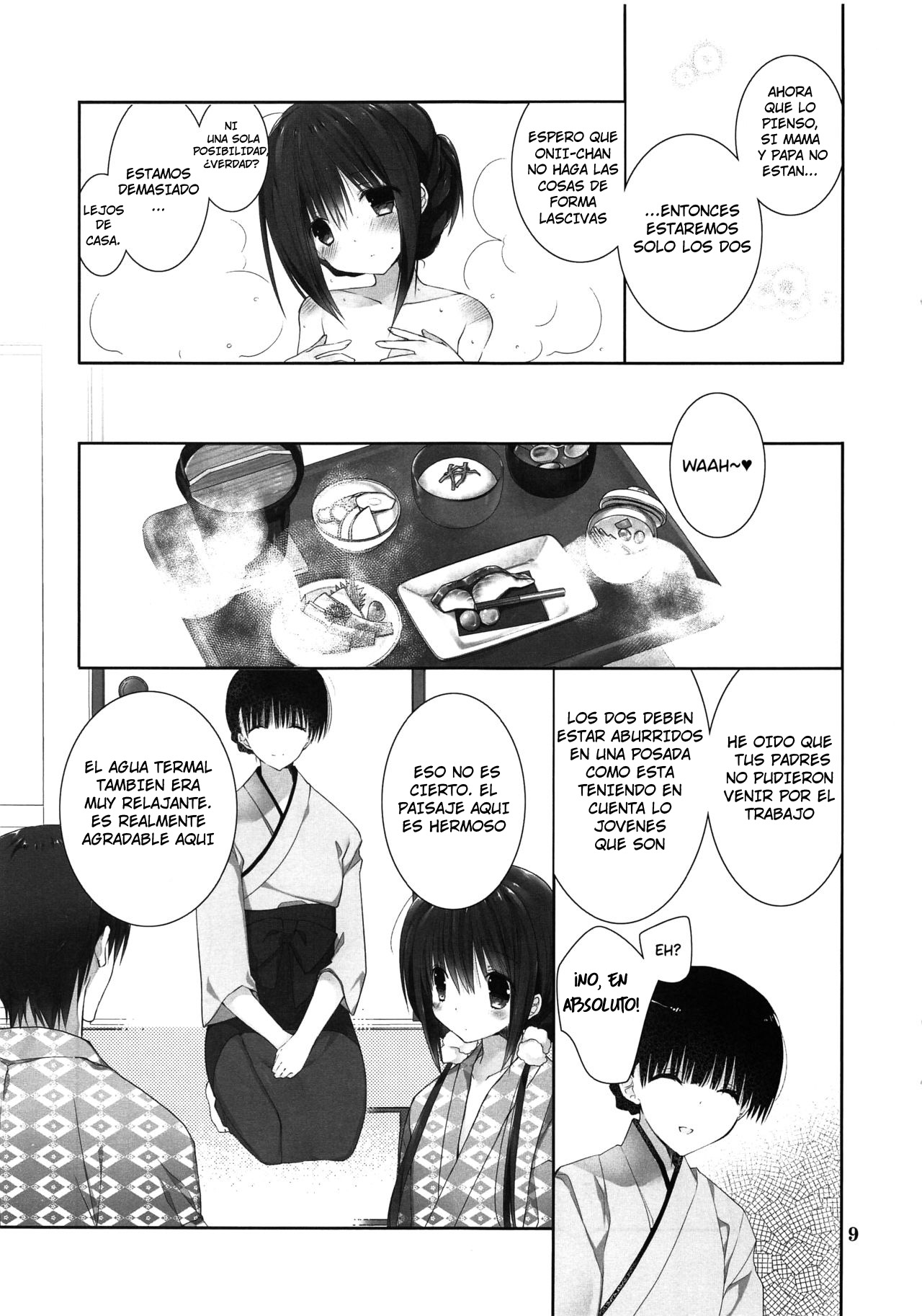 Imouto no Otetsudai 9 | La Ayuda de la Hermanita 9 page 8 full