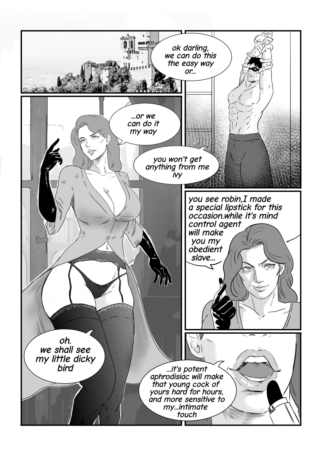 Poison Ivy &amp; Robin: Issue 1 - Elicitation of his Intimate Seed page 2 full