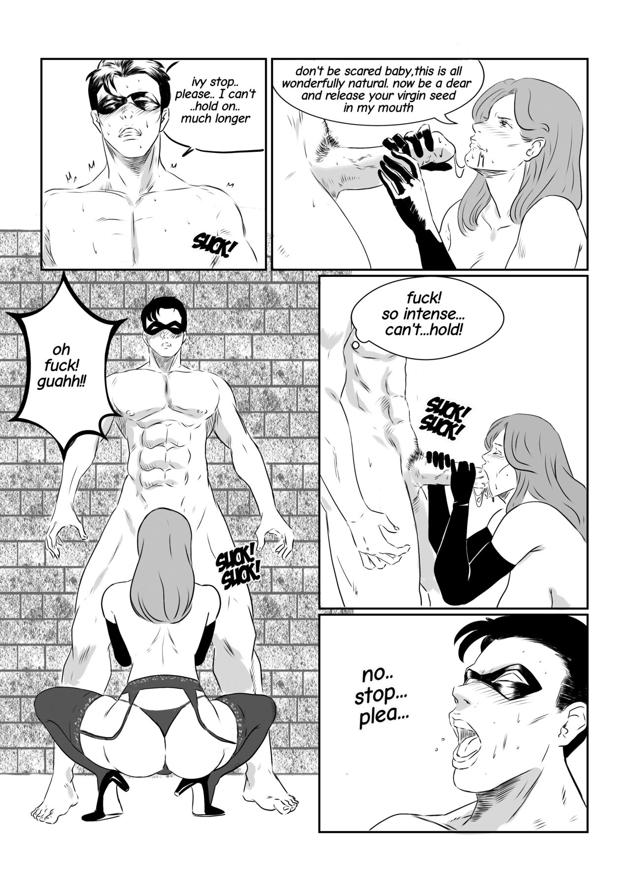 Poison Ivy &amp; Robin: Issue 1 - Elicitation of his Intimate Seed page 8 full