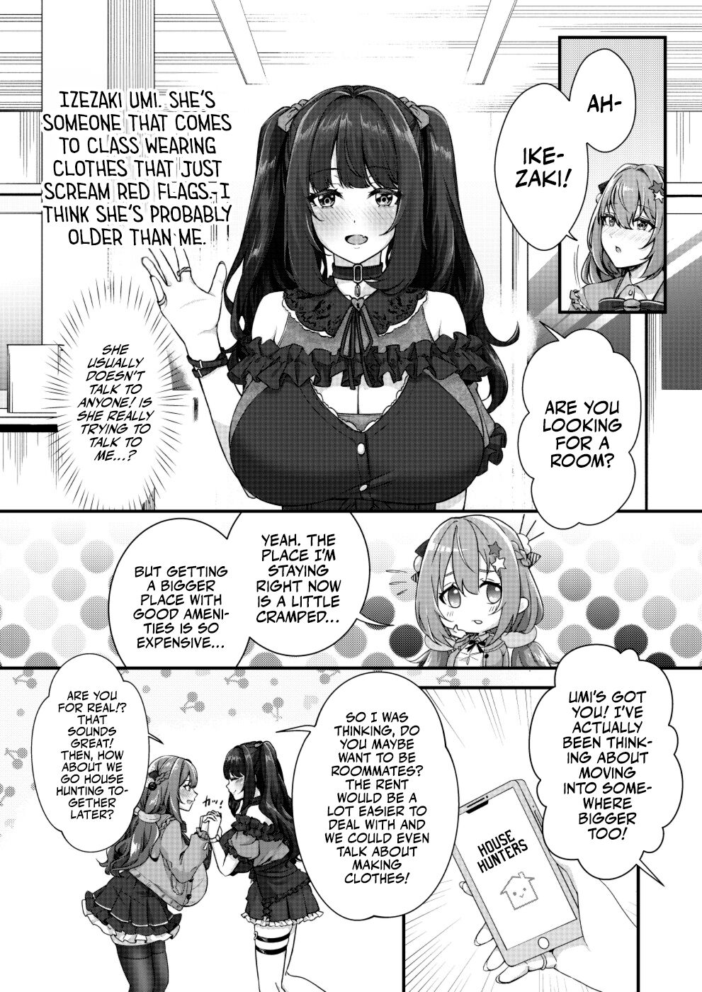 Mega Busty Breastmilk Constitution Me &amp; Jirai-style Fashion Futanari Dickgirl's Cohabitation Life page 4 full