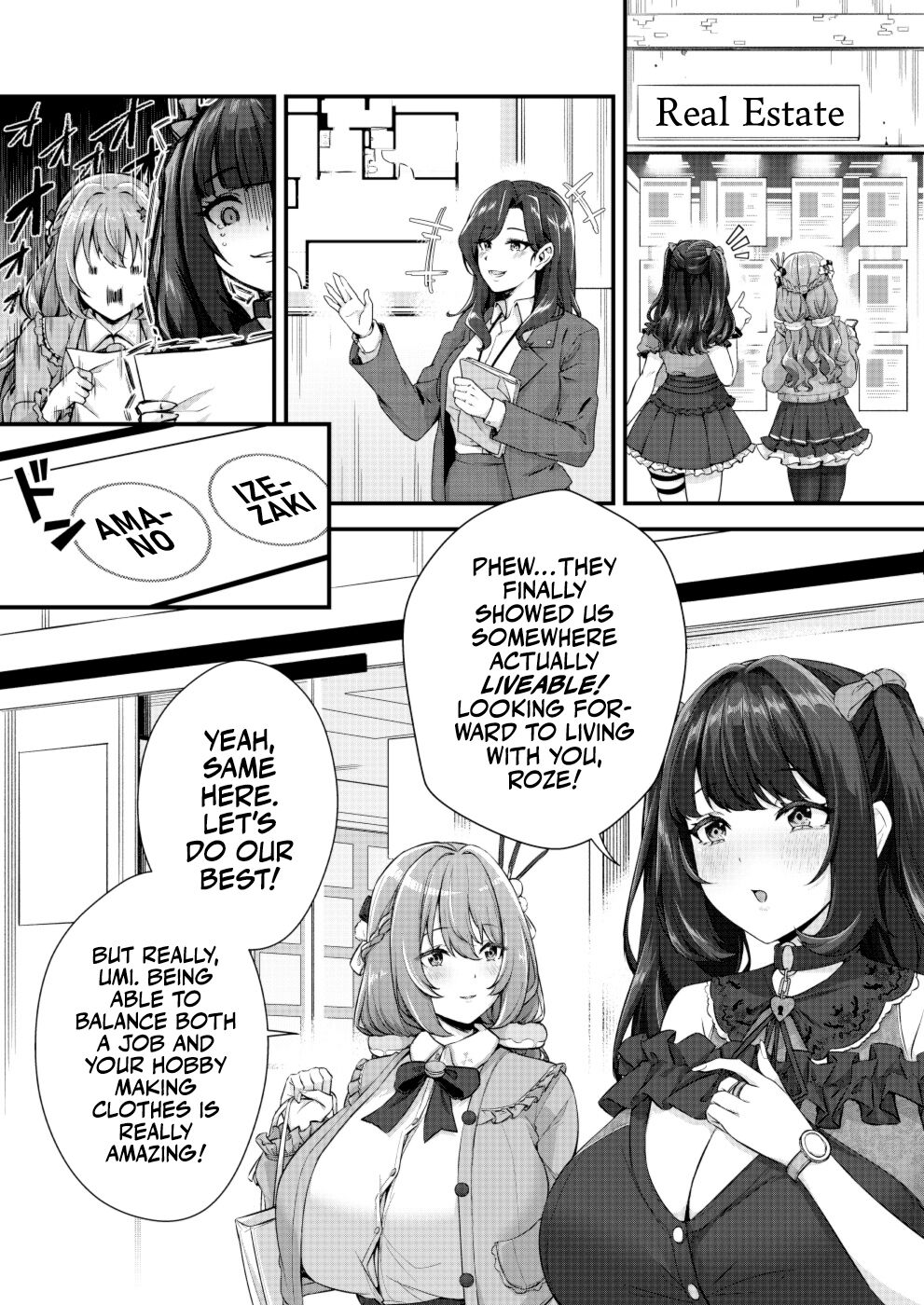 Mega Busty Breastmilk Constitution Me &amp; Jirai-style Fashion Futanari Dickgirl's Cohabitation Life page 5 full