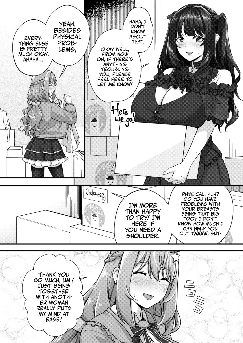 Mega Busty Breastmilk Constitution Me &amp; Jirai-style Fashion Futanari Dickgirl's Cohabitation Life page 6 full