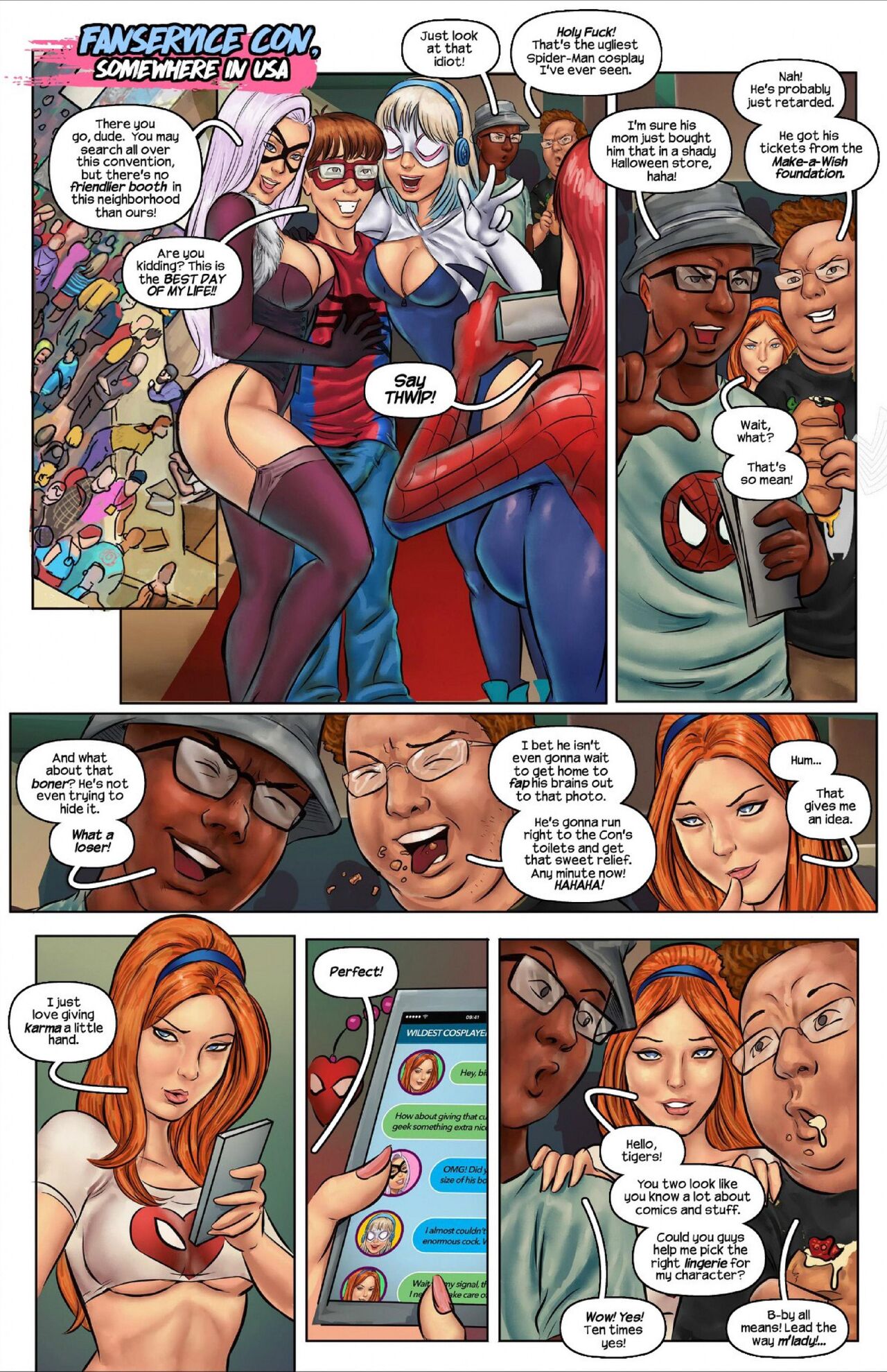 Fanservice Convention 1 page 2 full