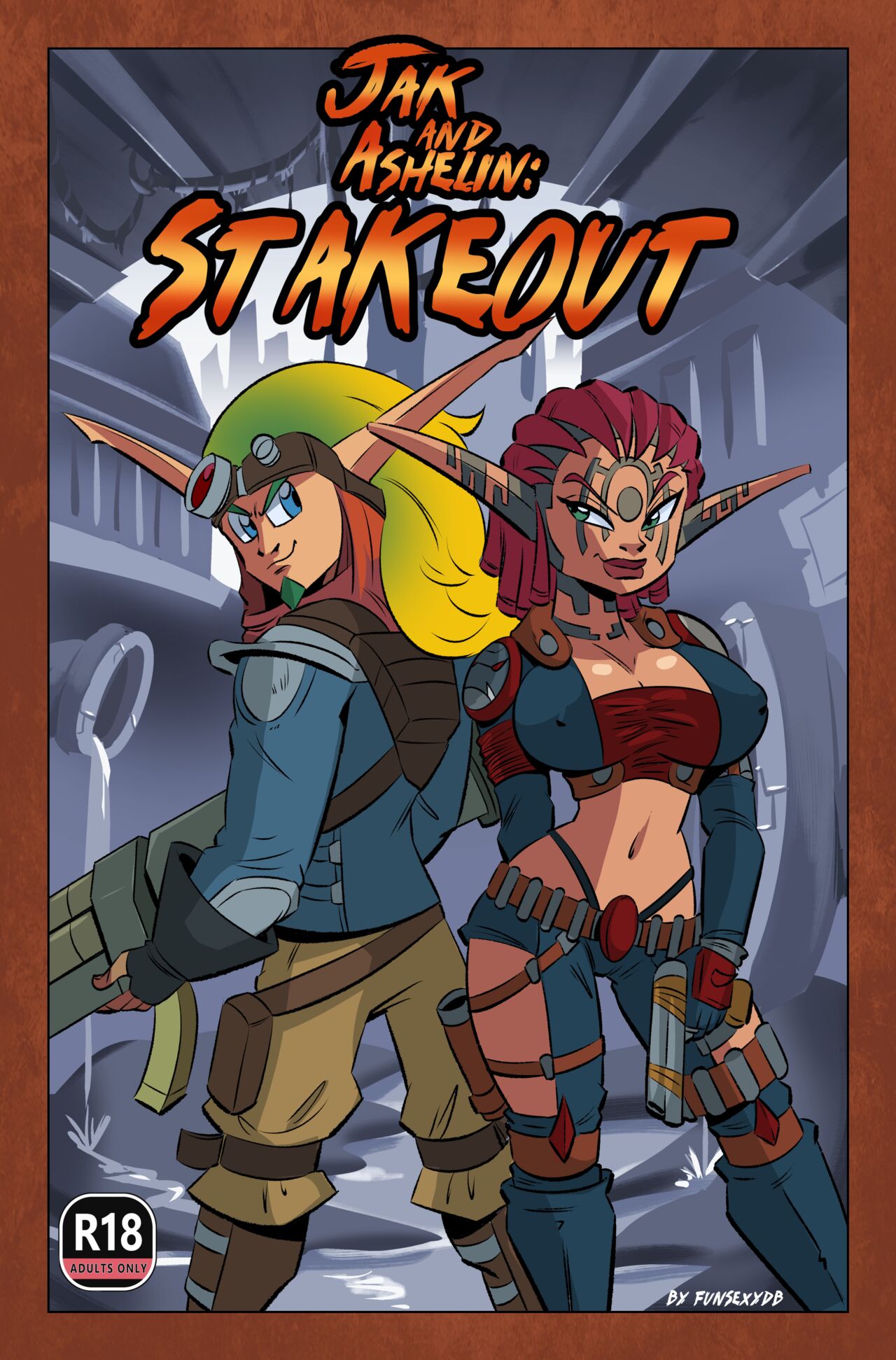Jak and Ashelin: Stakeout page 1 full