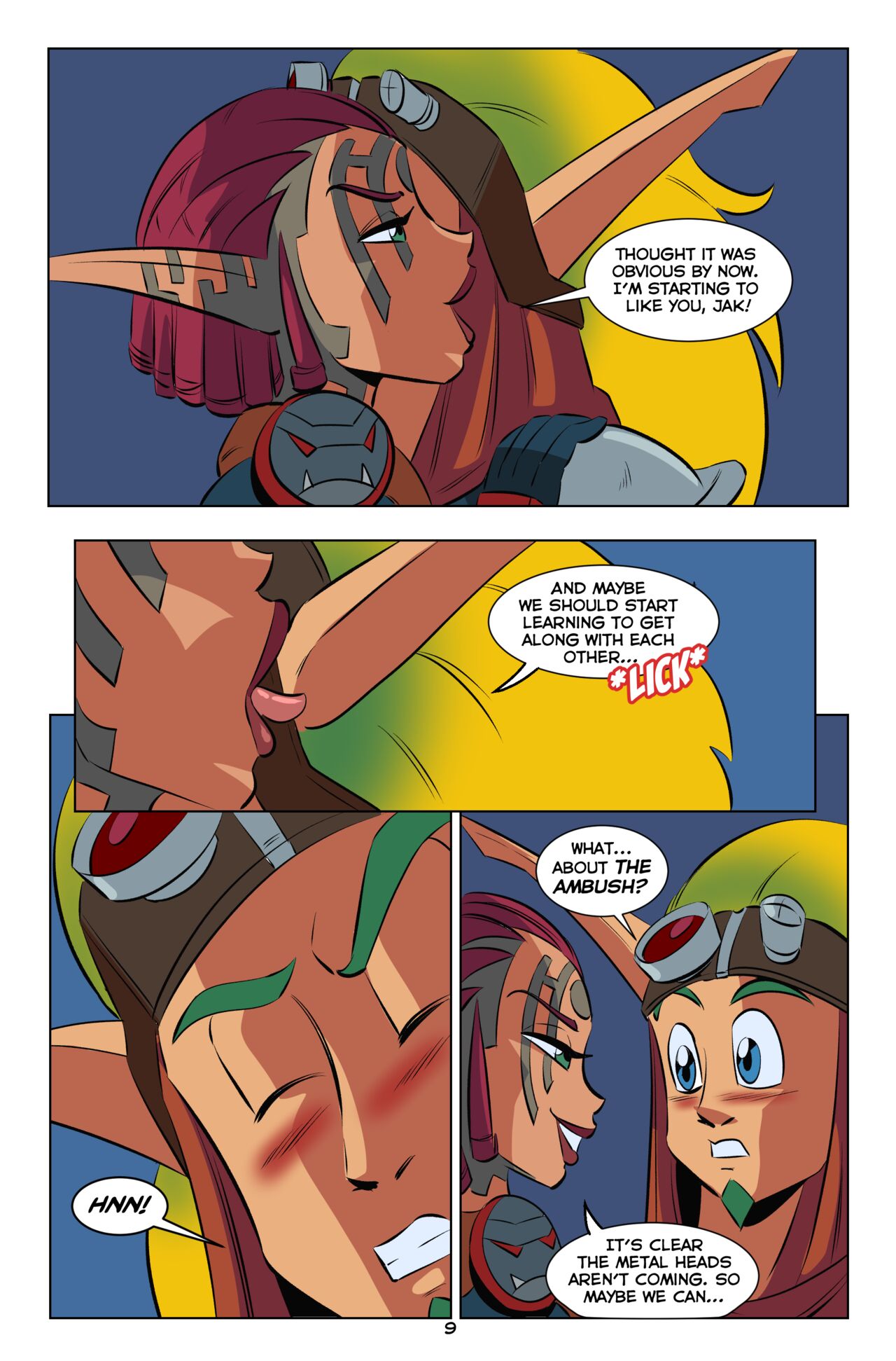 Jak and Ashelin: Stakeout page 10 full