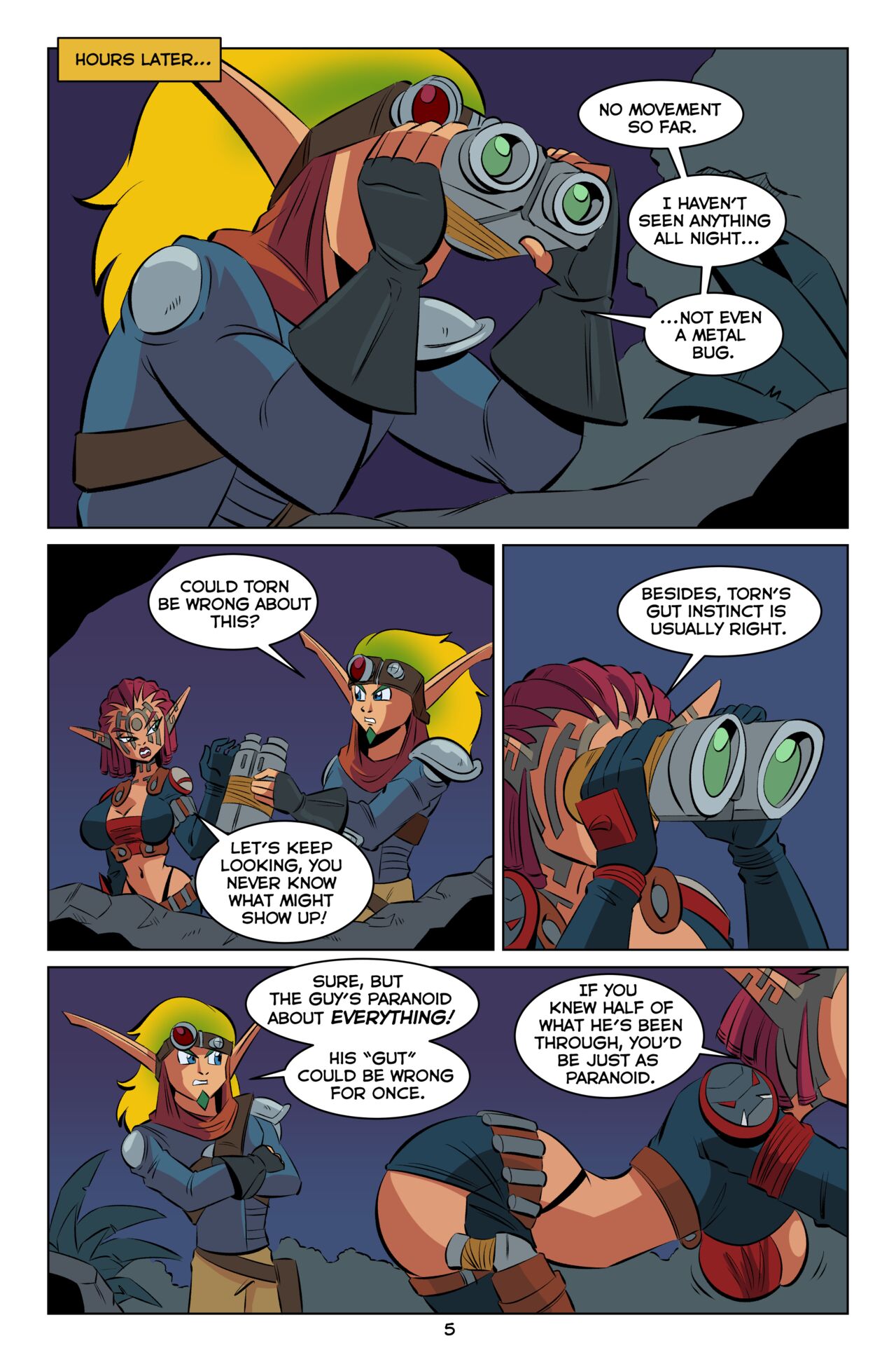 Jak and Ashelin: Stakeout page 6 full