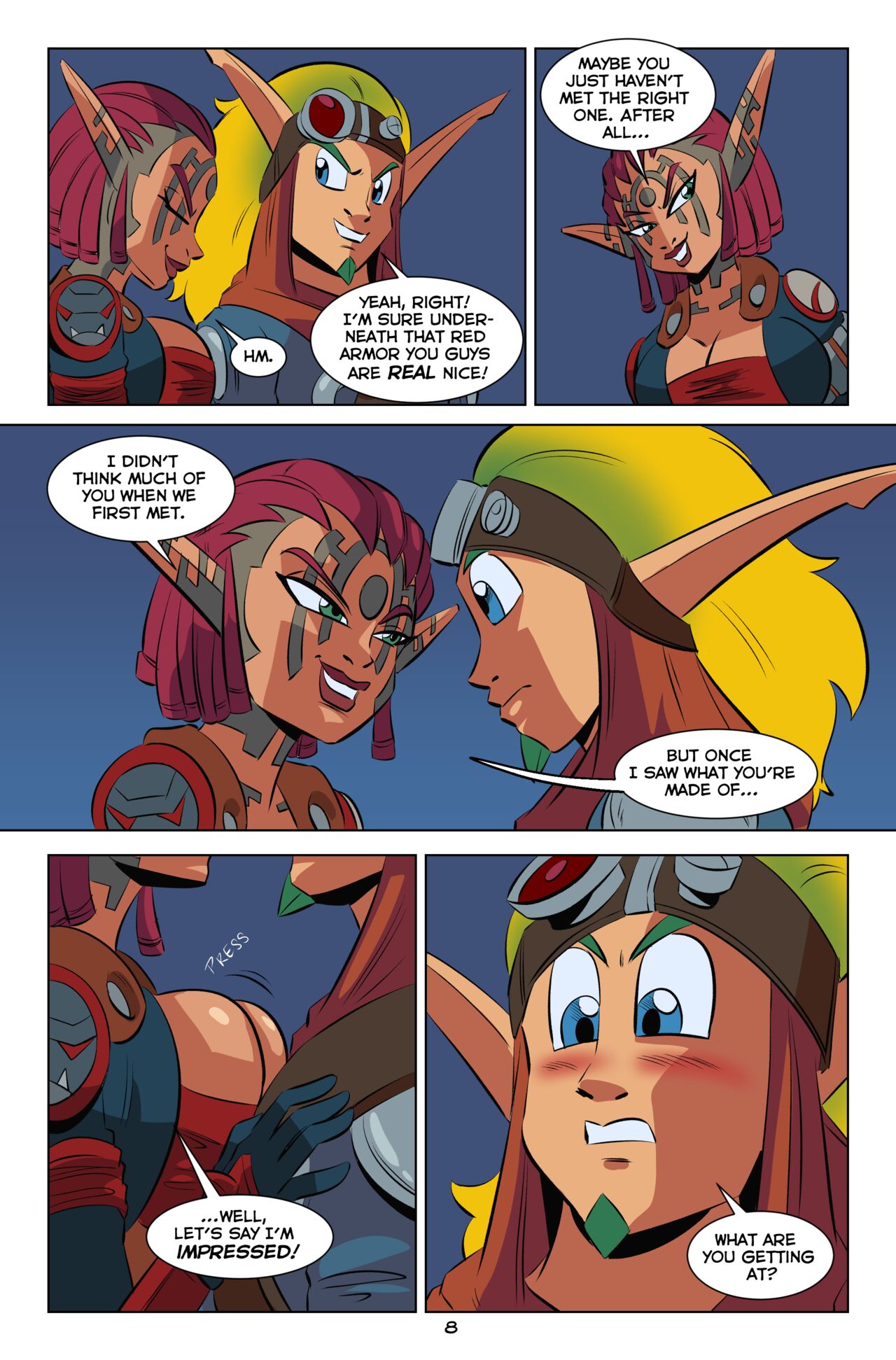 Jak and Ashelin: Stakeout page 9 full