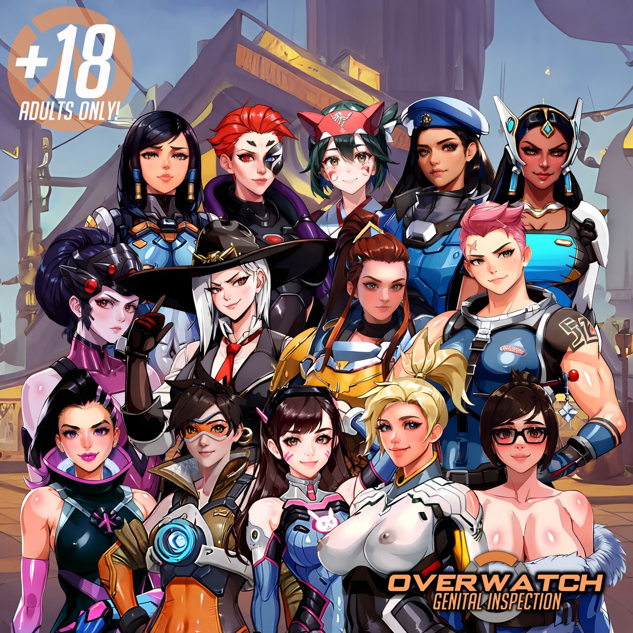 Litchaudhumide: Overwatch genital inspection page 1 full