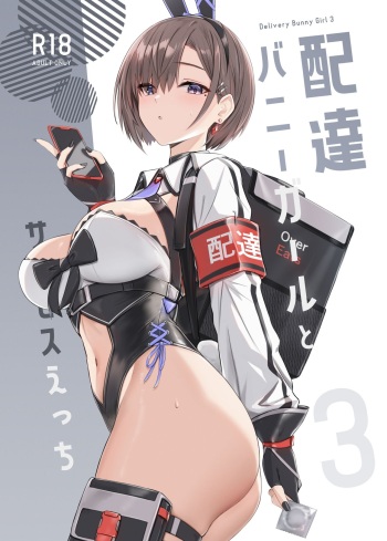 Haitatsu Bunny Girl to Service Ecchi 3 - Delivery Bunny Girl 3 cover