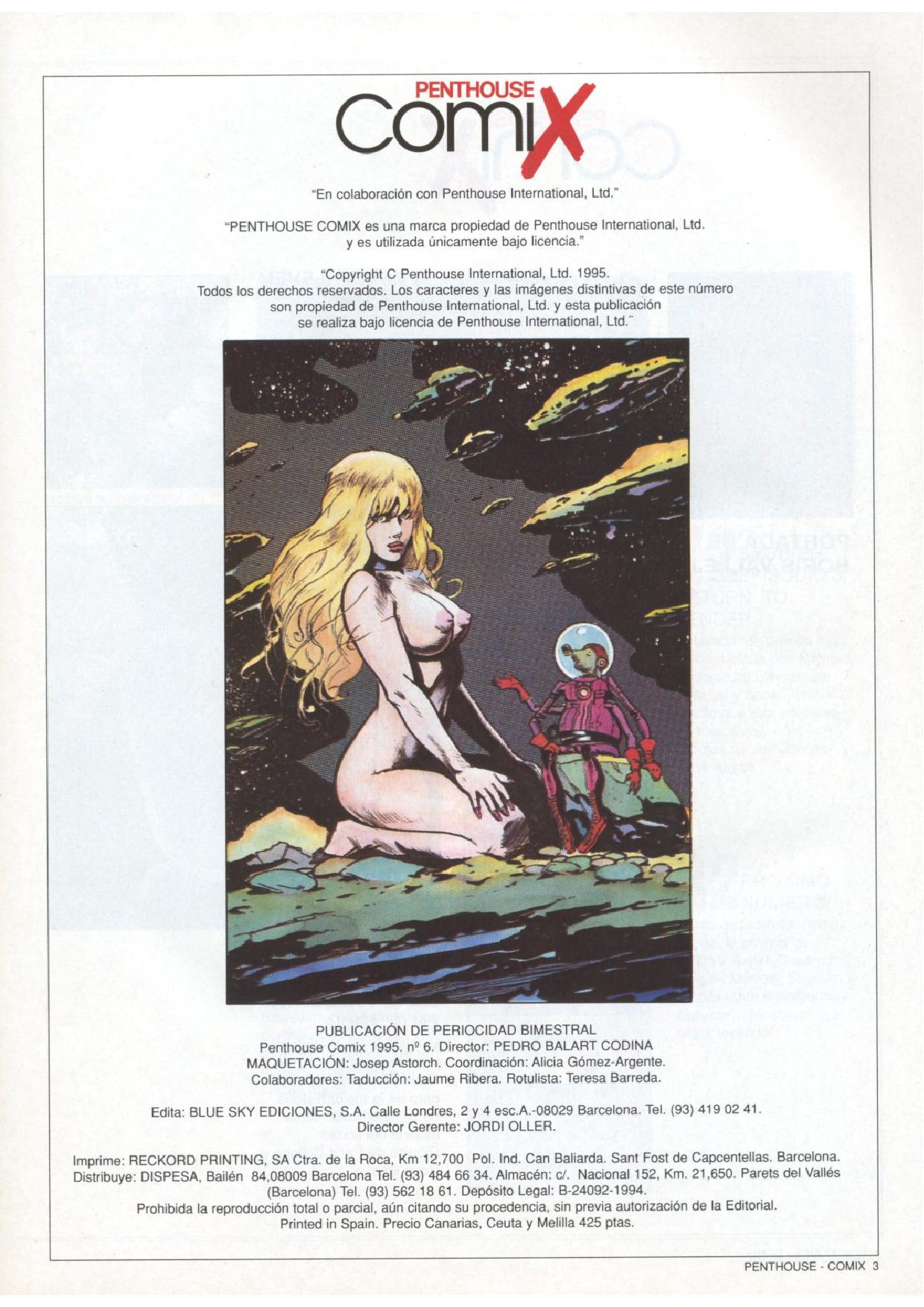 Penthouse Comix #6 page 3 full