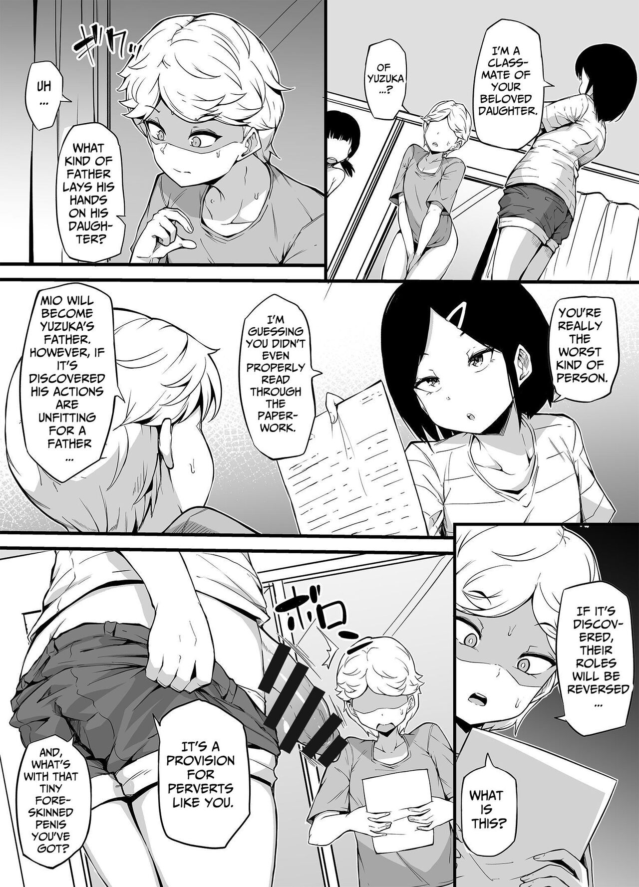 Shin Kazokuhou de Musume ni Sareta Dokushin Otoko no Ohanashi | The story of a Male Bachelor who became a "Daughter" due to the New Family Law page 9 full