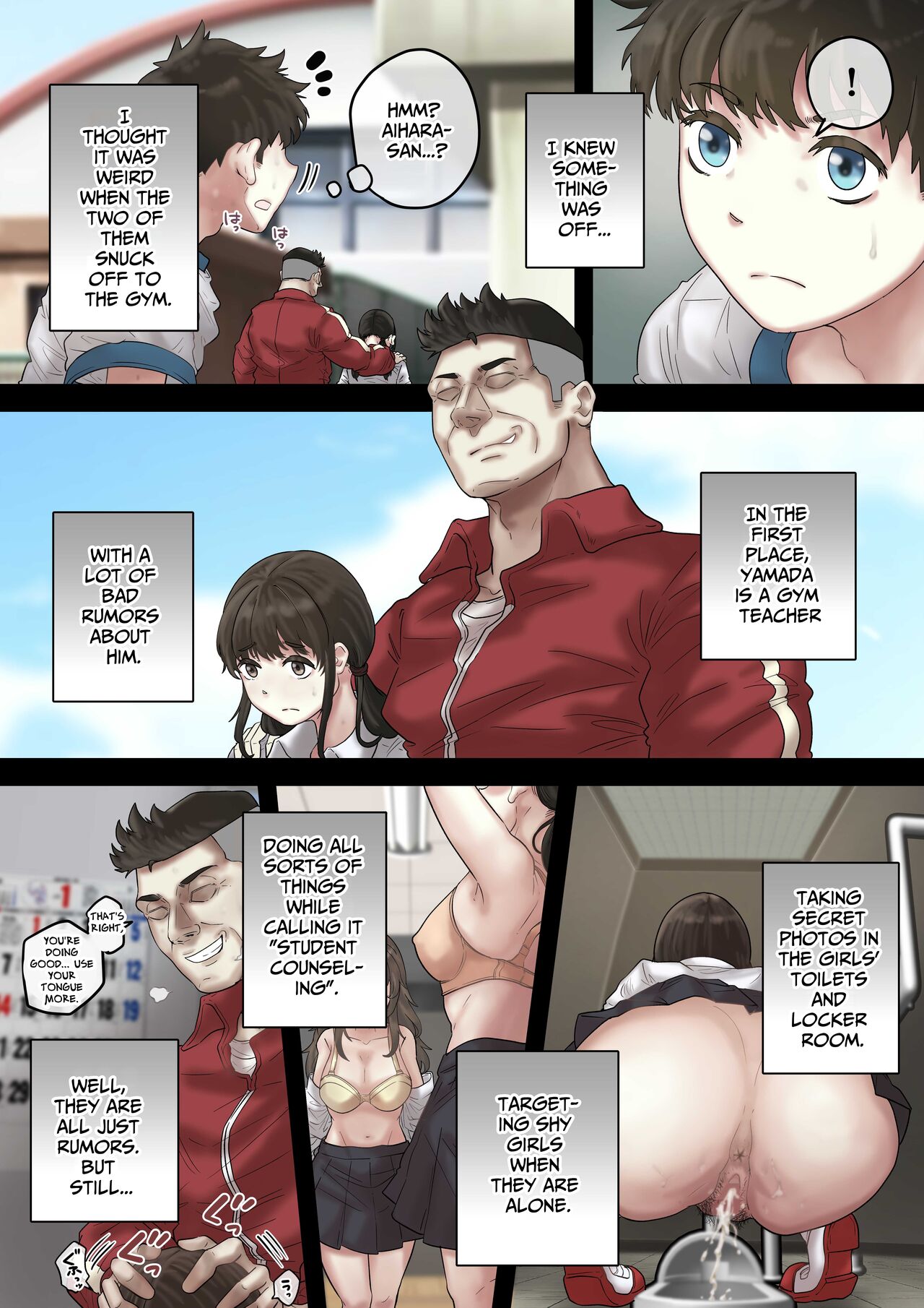 Sekuhara Taiiku Kyoushi kara Gakkou Ichi no Bijo o Sukuttara Kanzenban | What Happened When I Saved A Beautiful Girl From The Sexual Harassing PE Teacher ~Complete~ page 9 full