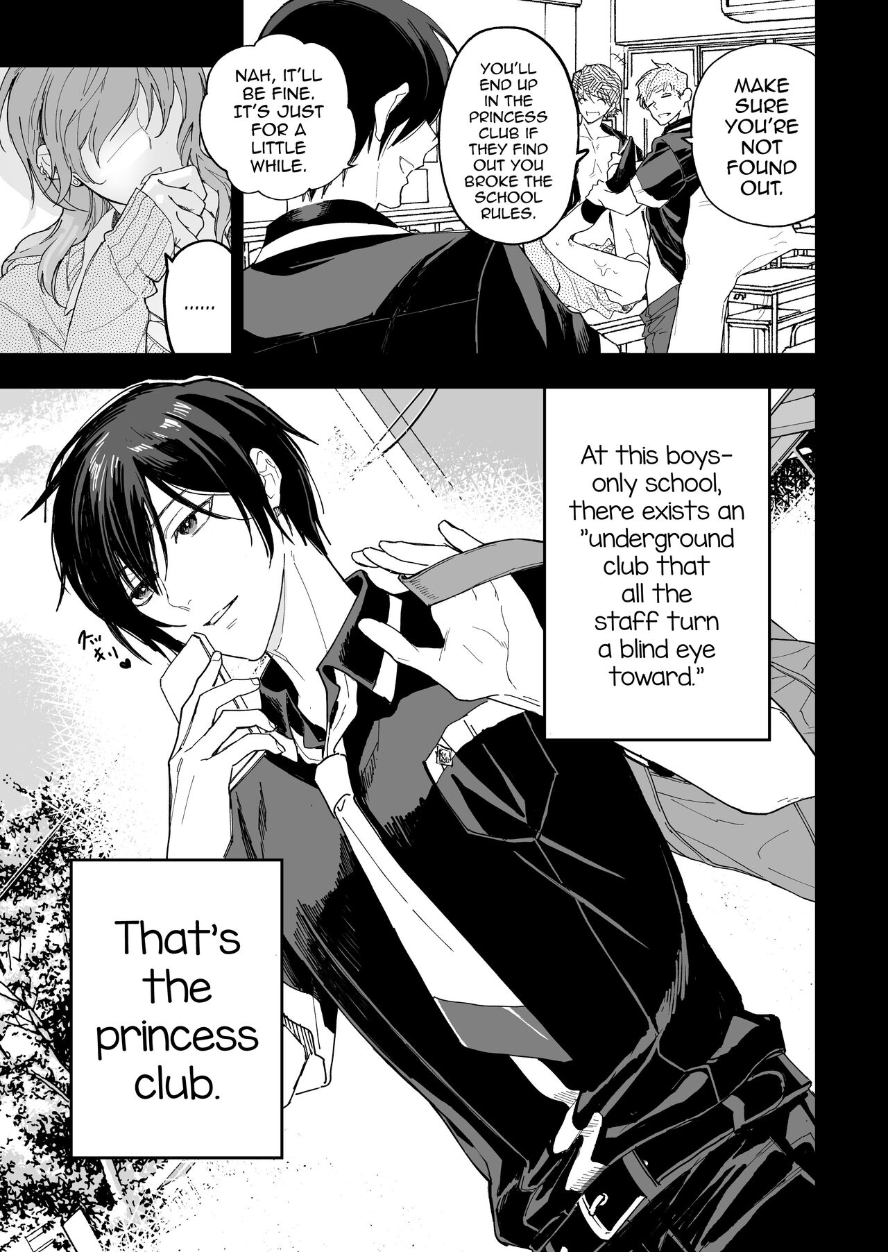 Danshikou no Hime Kousoku Ihansha o Chikubi Kaihatsu Mesu-ka Choukyou page 5 full