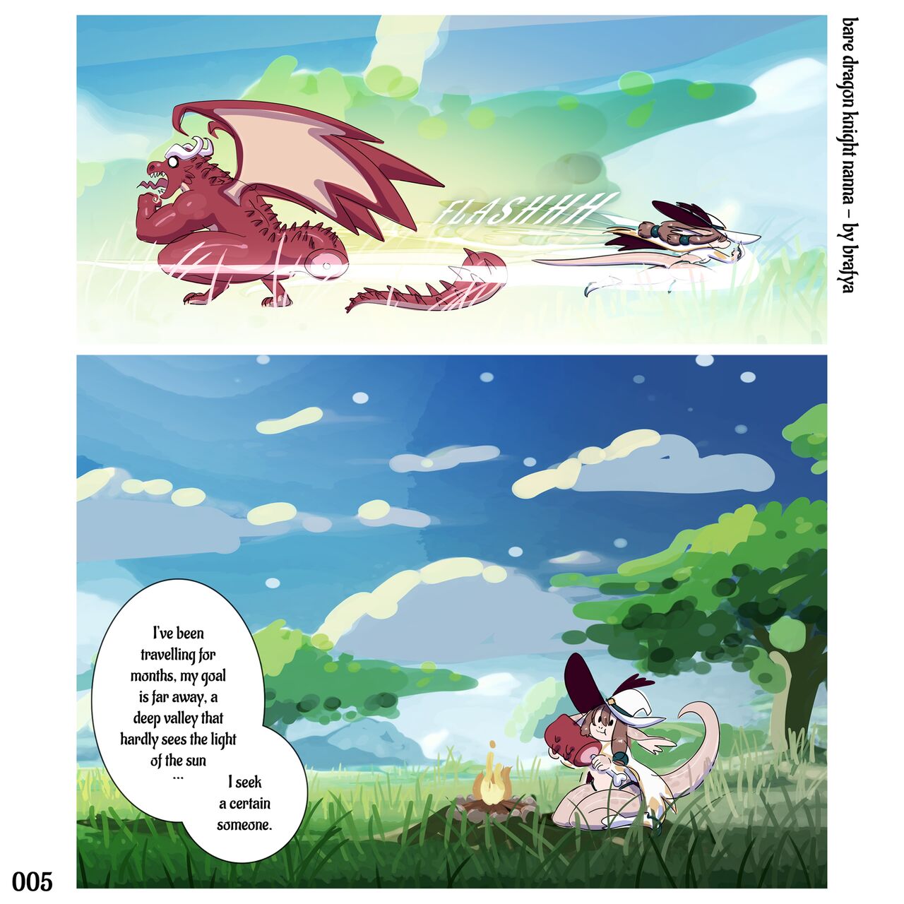 Bare Dragon Knight Nanna page 6 full