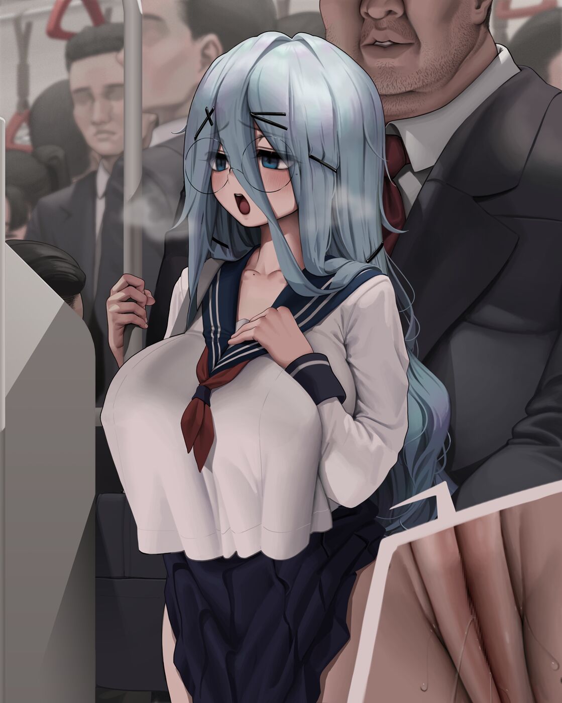 痴漢電車のユキナちゃん page 8 full