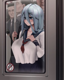 痴漢電車のユキナちゃん
