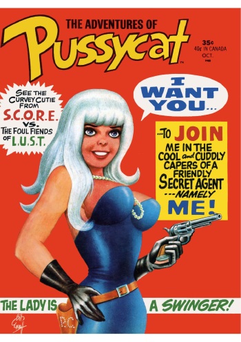 The Adventures of Pussycat #1 cover