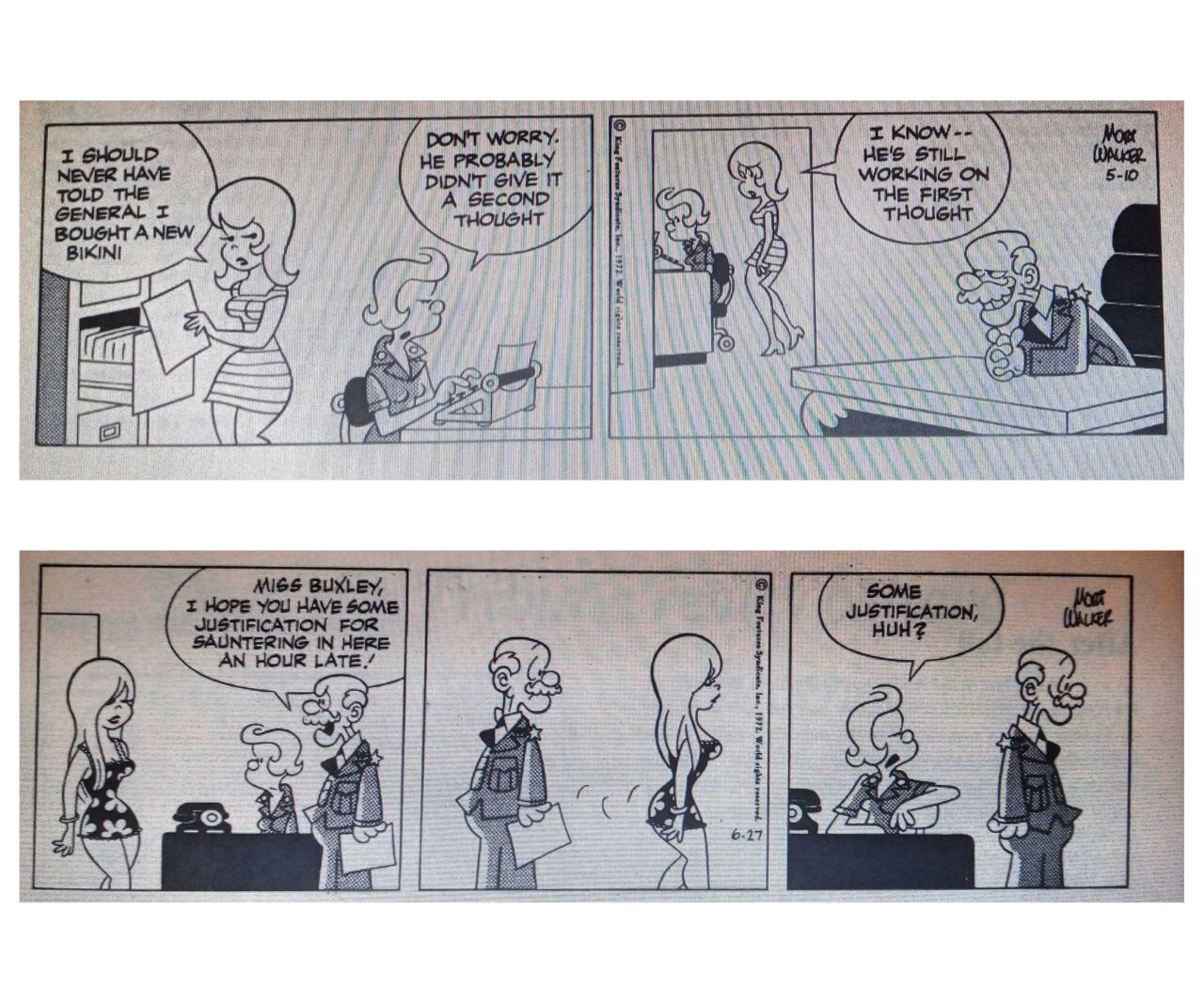 Miss Buxley: Sexism in Beetle Bailey? page 2 full