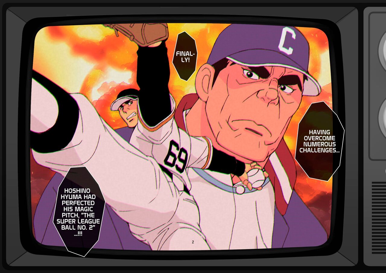 "RETRO FAUX ANIME SHOW" page 2 full