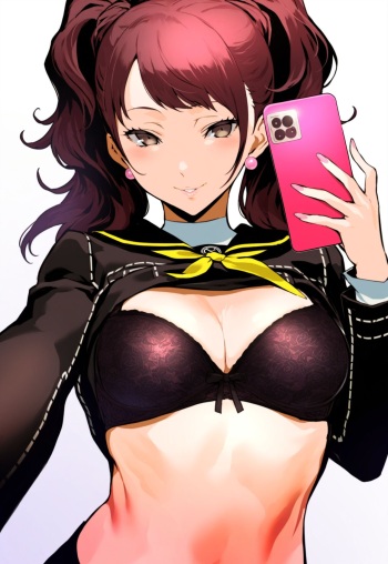 むらむらさる - Rise's Lewd Selfies - pixiv cover