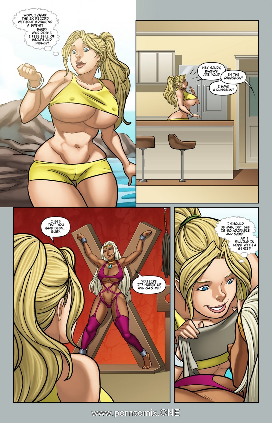 The Genie of Gags- BDSM Fan page 9 full