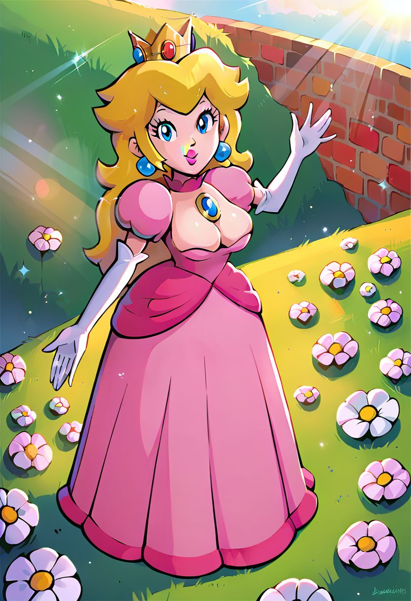 Princess Peach page 1 full