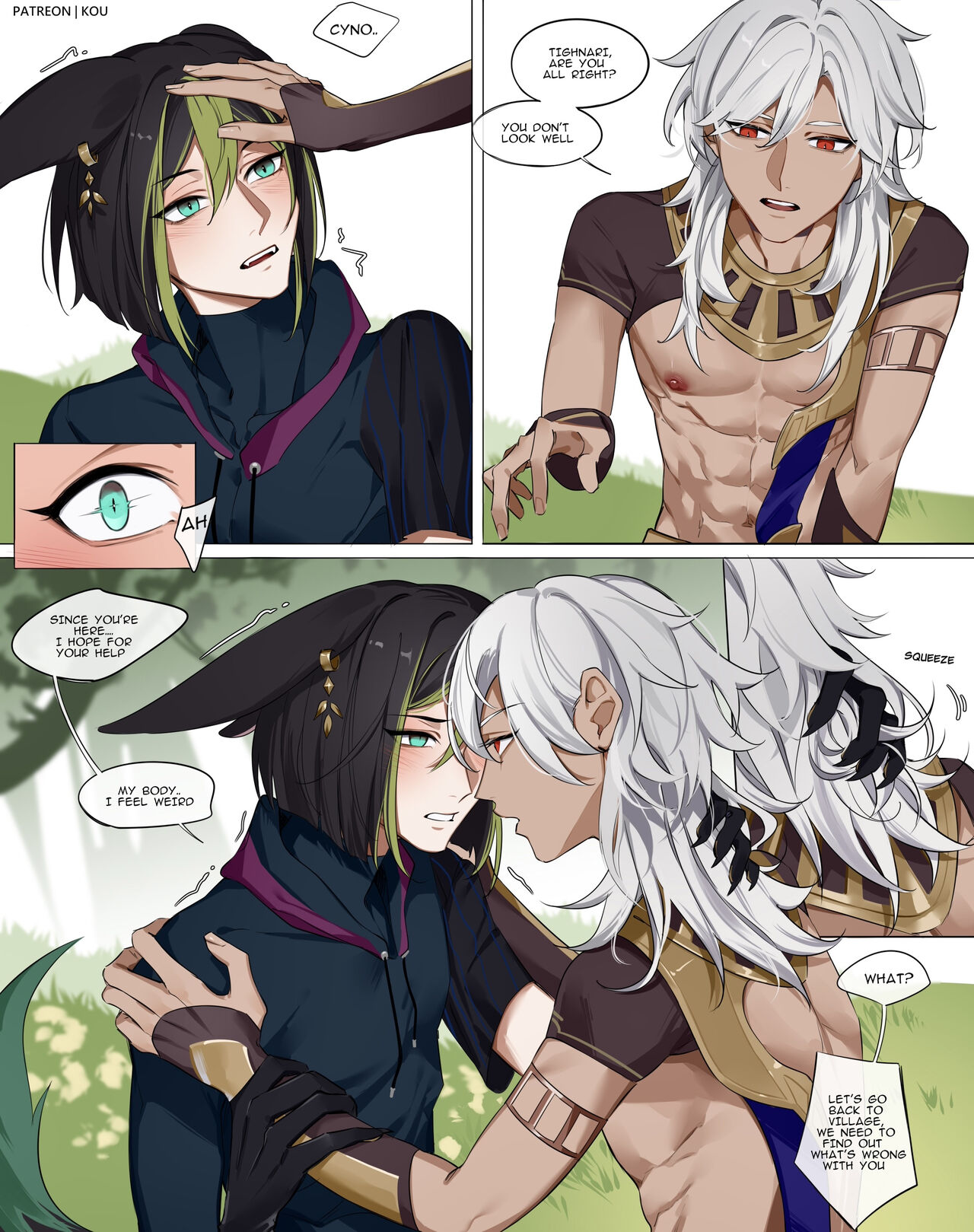 “Strange Pollen” page 2 full