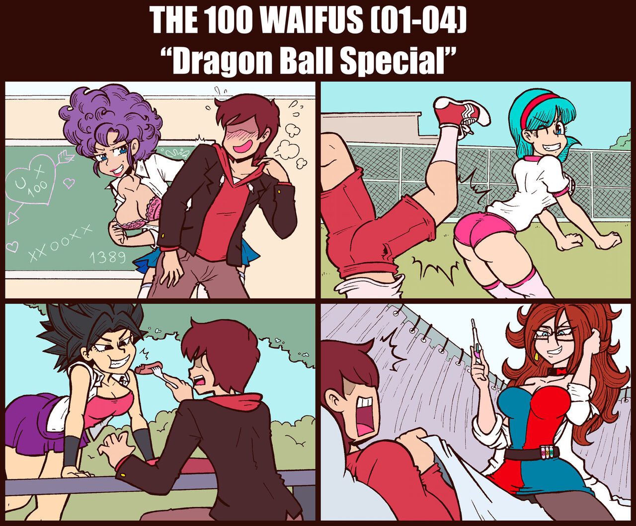 The 100 WAIFUS page 1 full