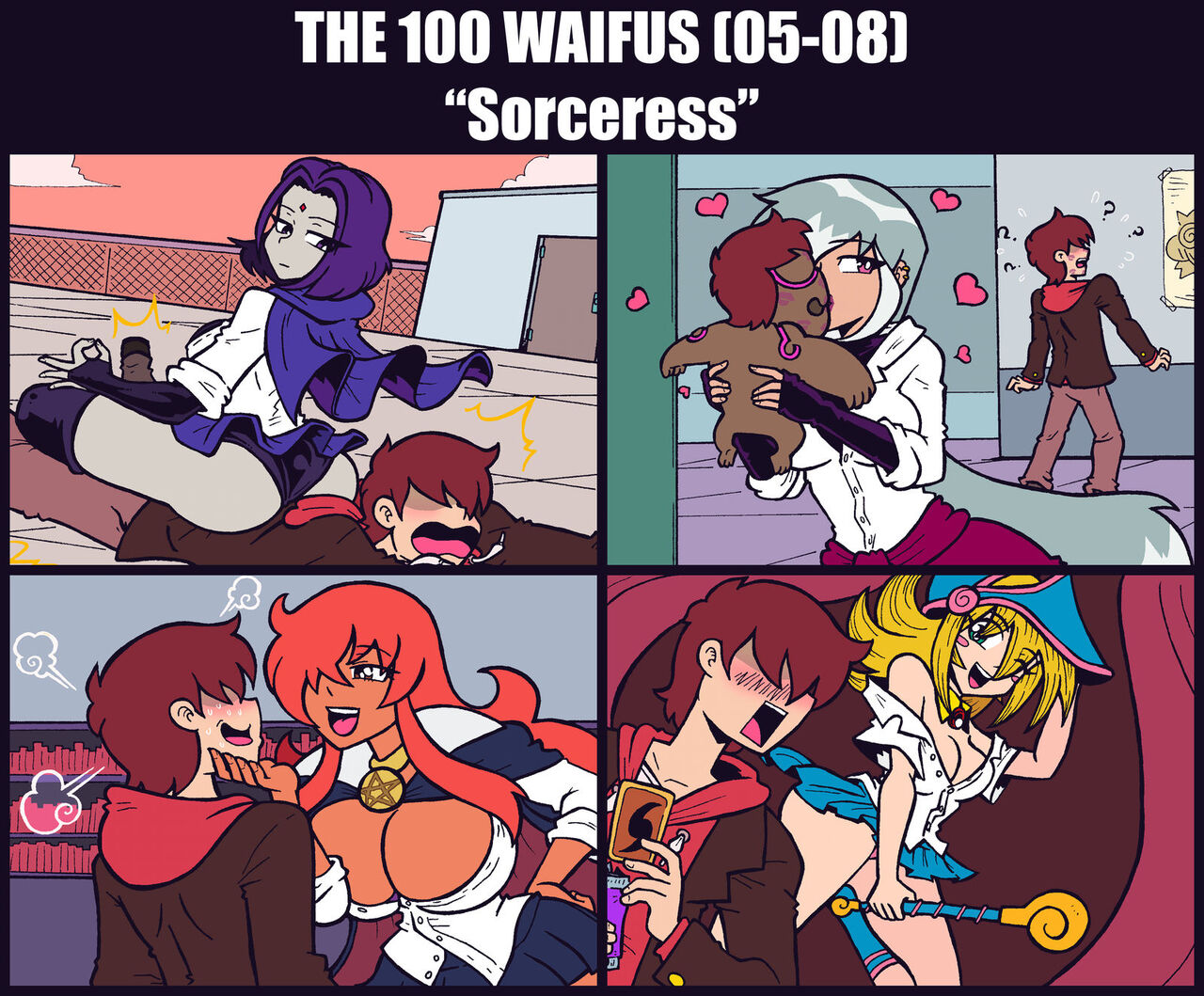 The 100 WAIFUS page 2 full