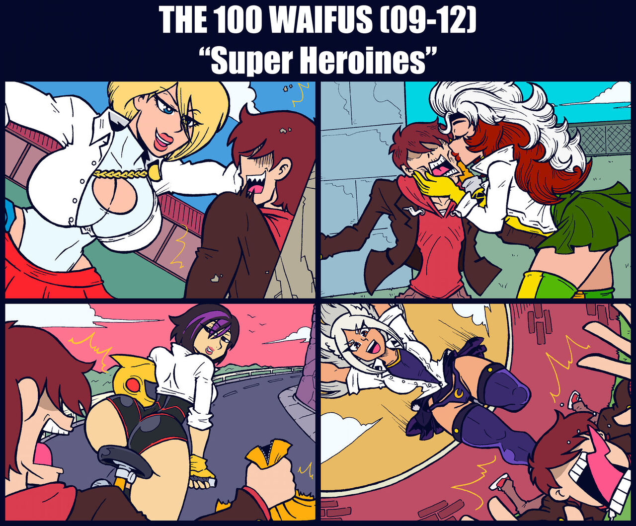 The 100 WAIFUS page 3 full