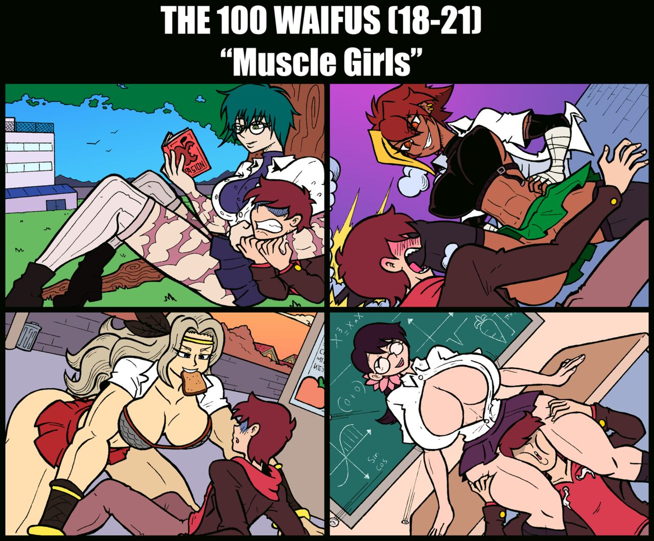 The 100 WAIFUS page 5 full