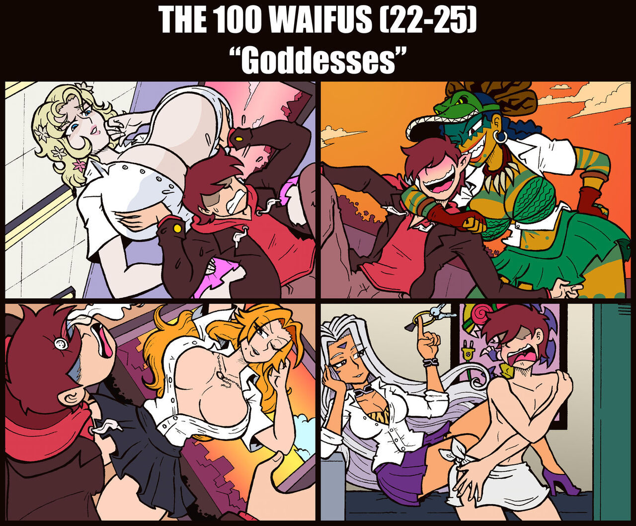 The 100 WAIFUS page 6 full