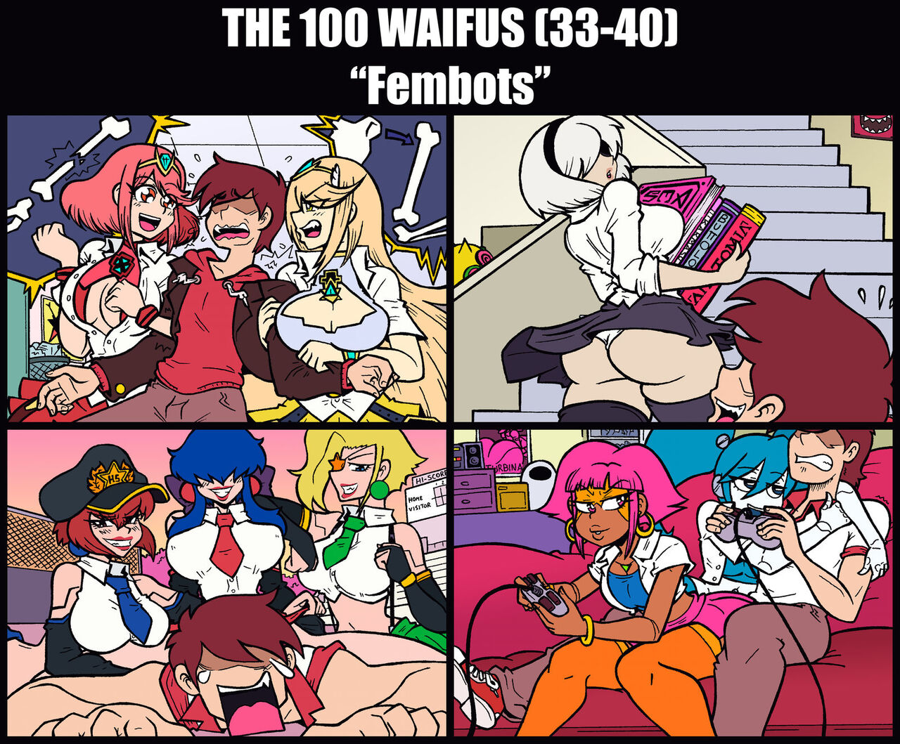 The 100 WAIFUS page 8 full