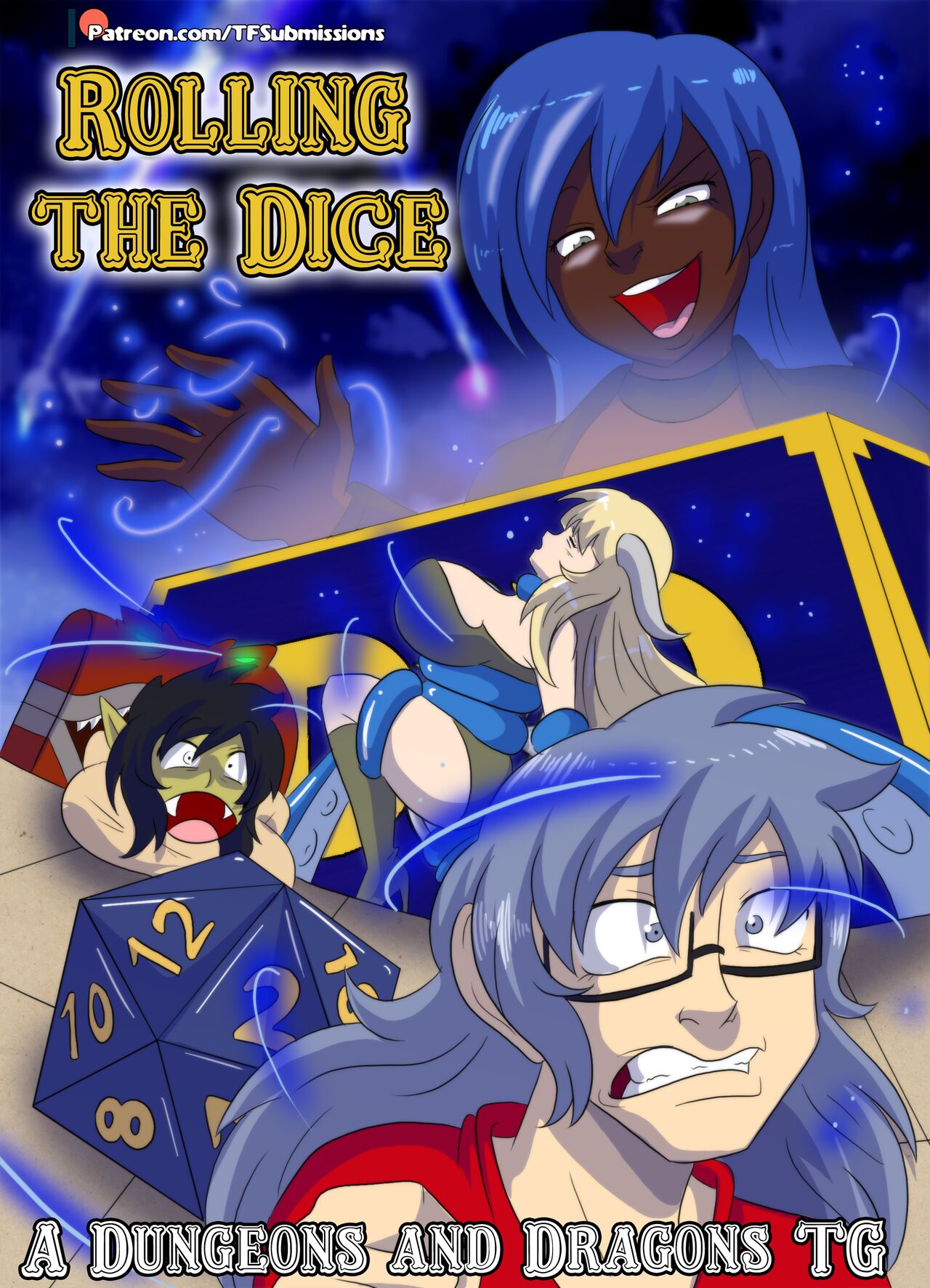 D&amp;D: Rolling The Dice page 1 full