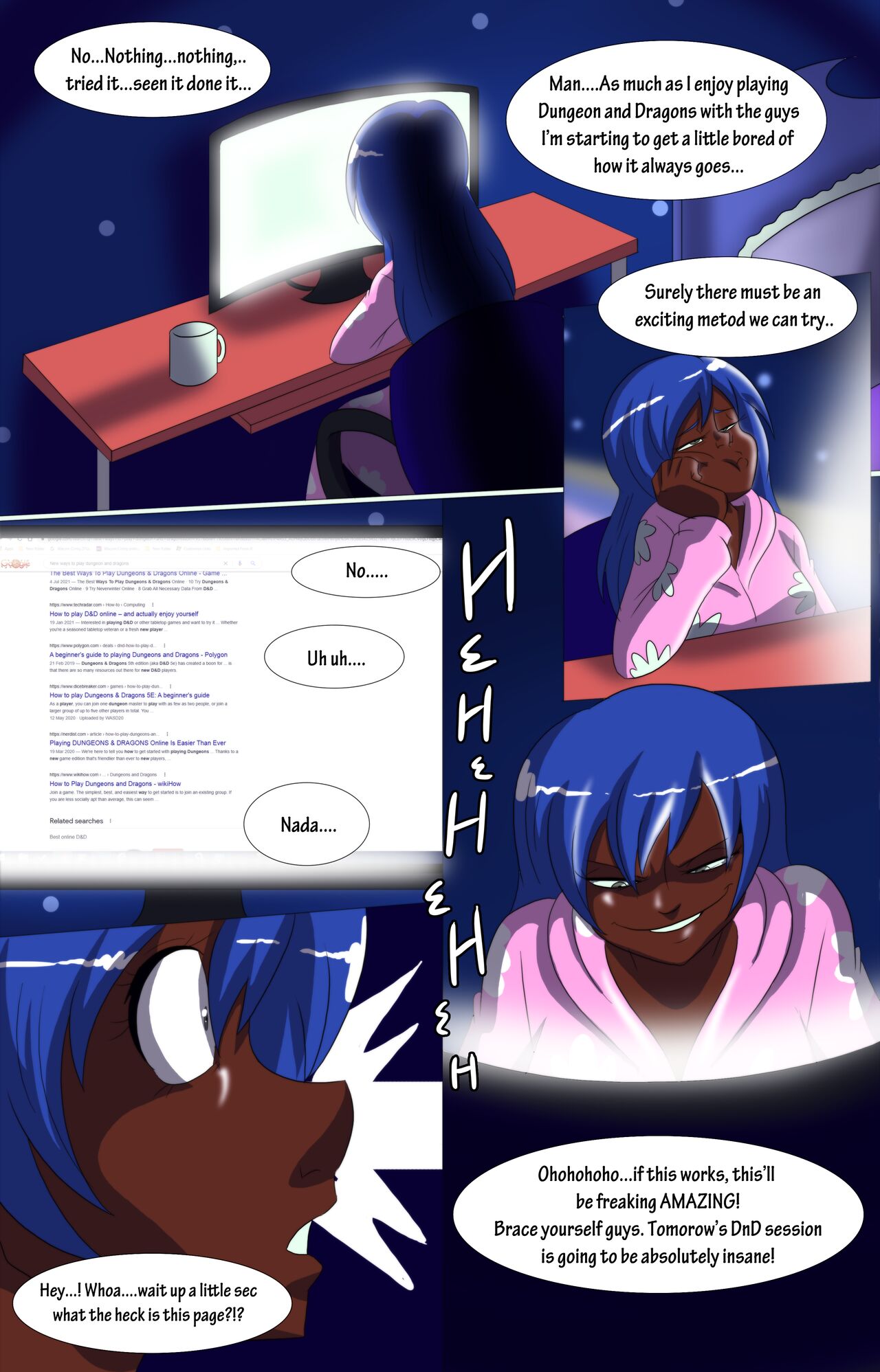 D&amp;D: Rolling The Dice page 2 full