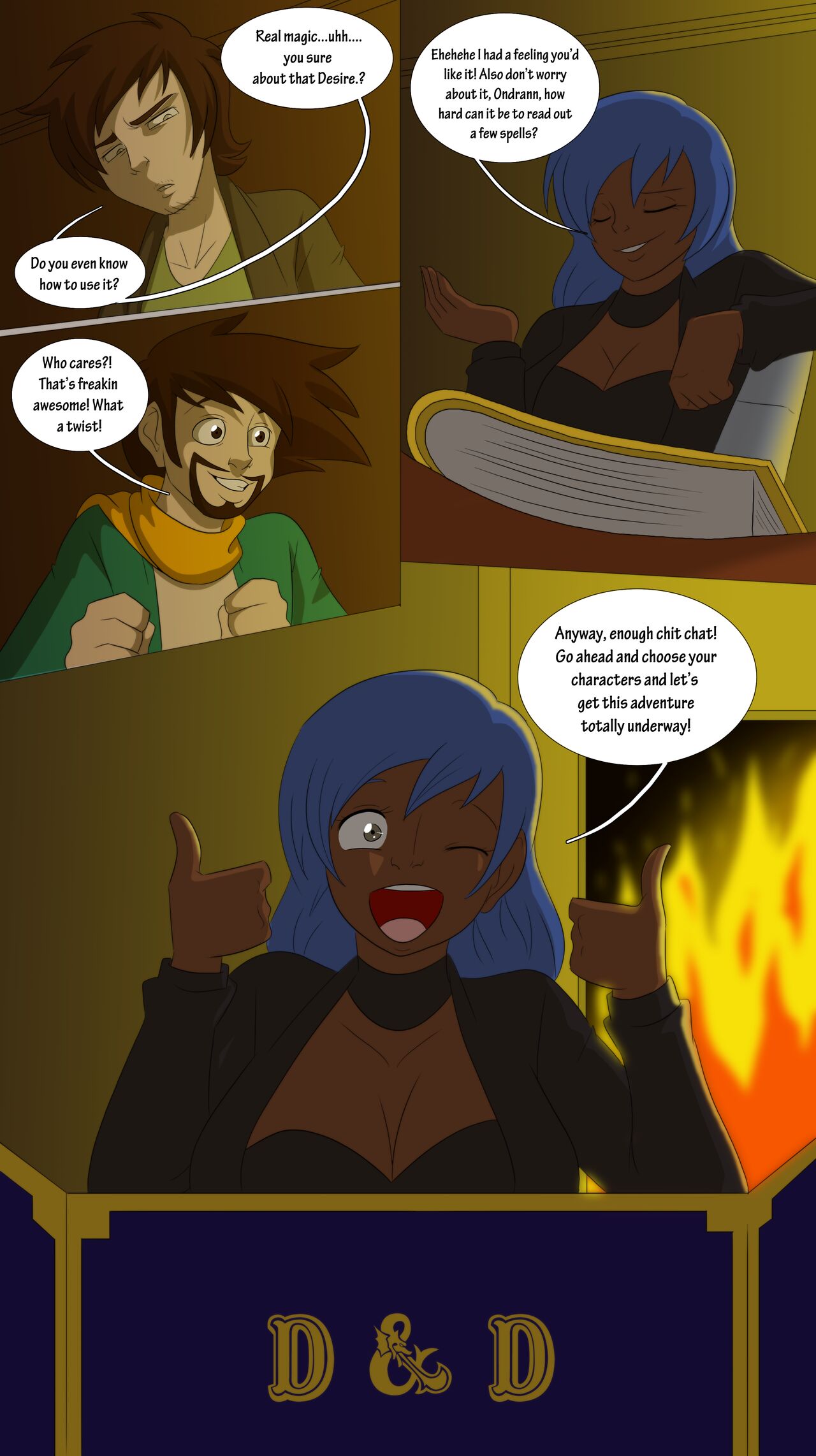 D&amp;D: Rolling The Dice page 5 full