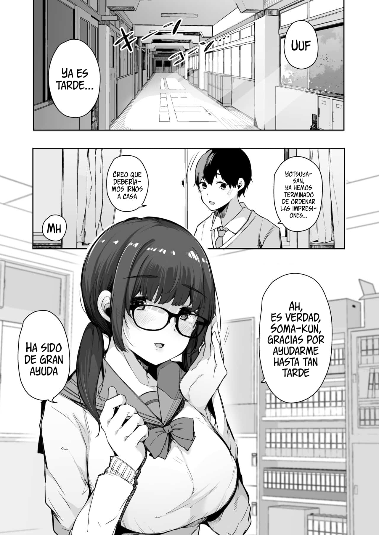Seiyoku Tsuyome no Kareshi Mochi Iinchou ga Otosareru made. page 2 full