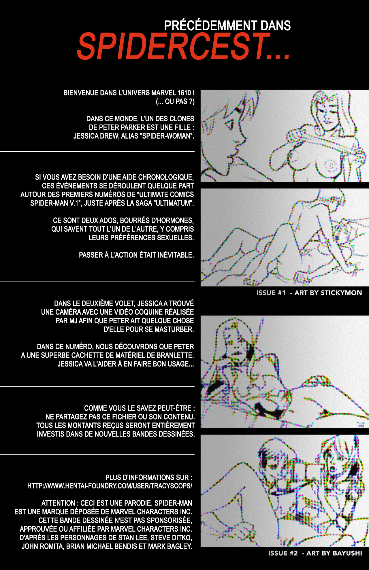 Ultimate Spider-Man XXX 3 - Spidercest - all-night clonebangers page 2 full