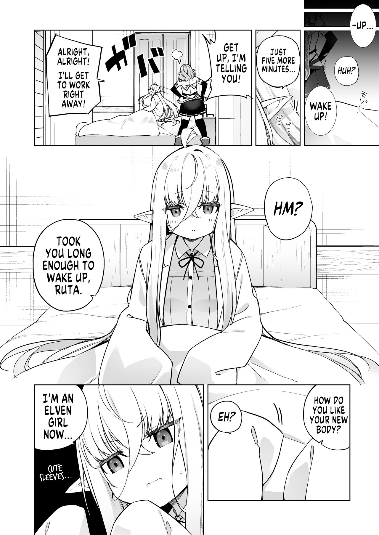 TS Elf no Tsukurikata Elf-ka no Kusuri Gaiden | How To Make a Gender-Bent Elf Elvification Drug Side Story page 4 full