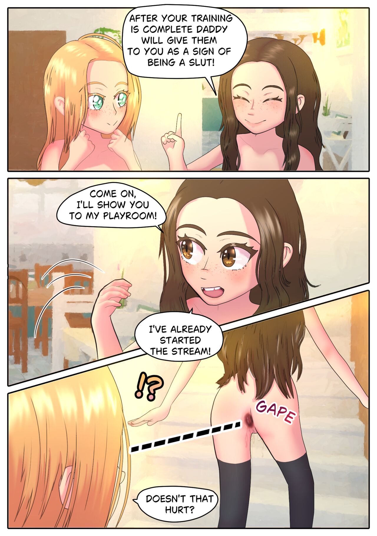 Marie's Training Part 1 page 7 full