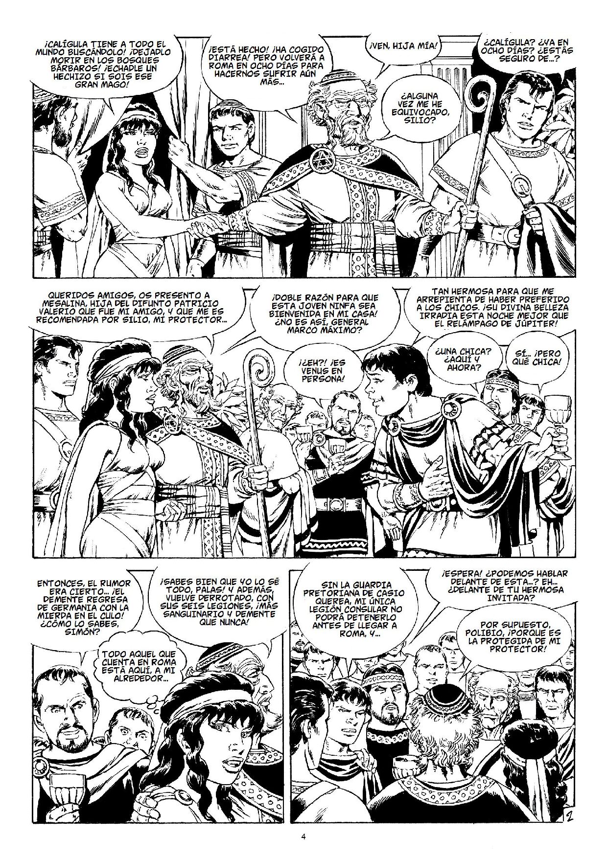 Mesalina - Acto II: El Templo y la Espada page 4 full