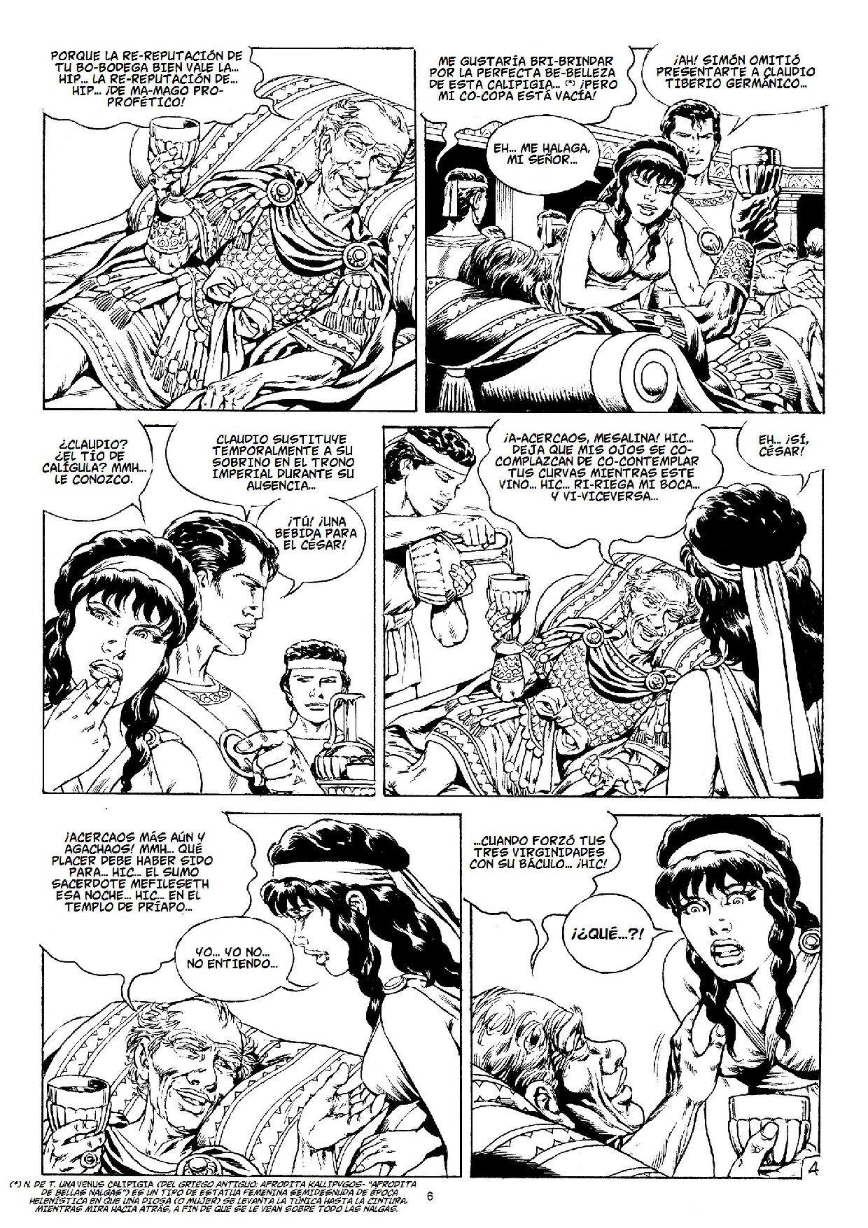 Mesalina - Acto II: El Templo y la Espada page 6 full