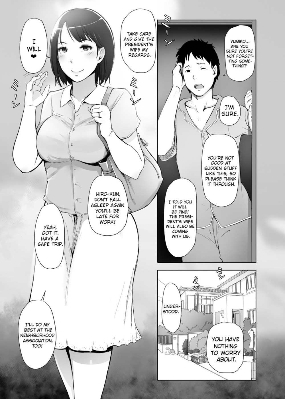 Hitozuma to NTR Chounai Ryokou -Futsukame + Netorareta Hitozuma to Netorareru Hitozuma page 2 full