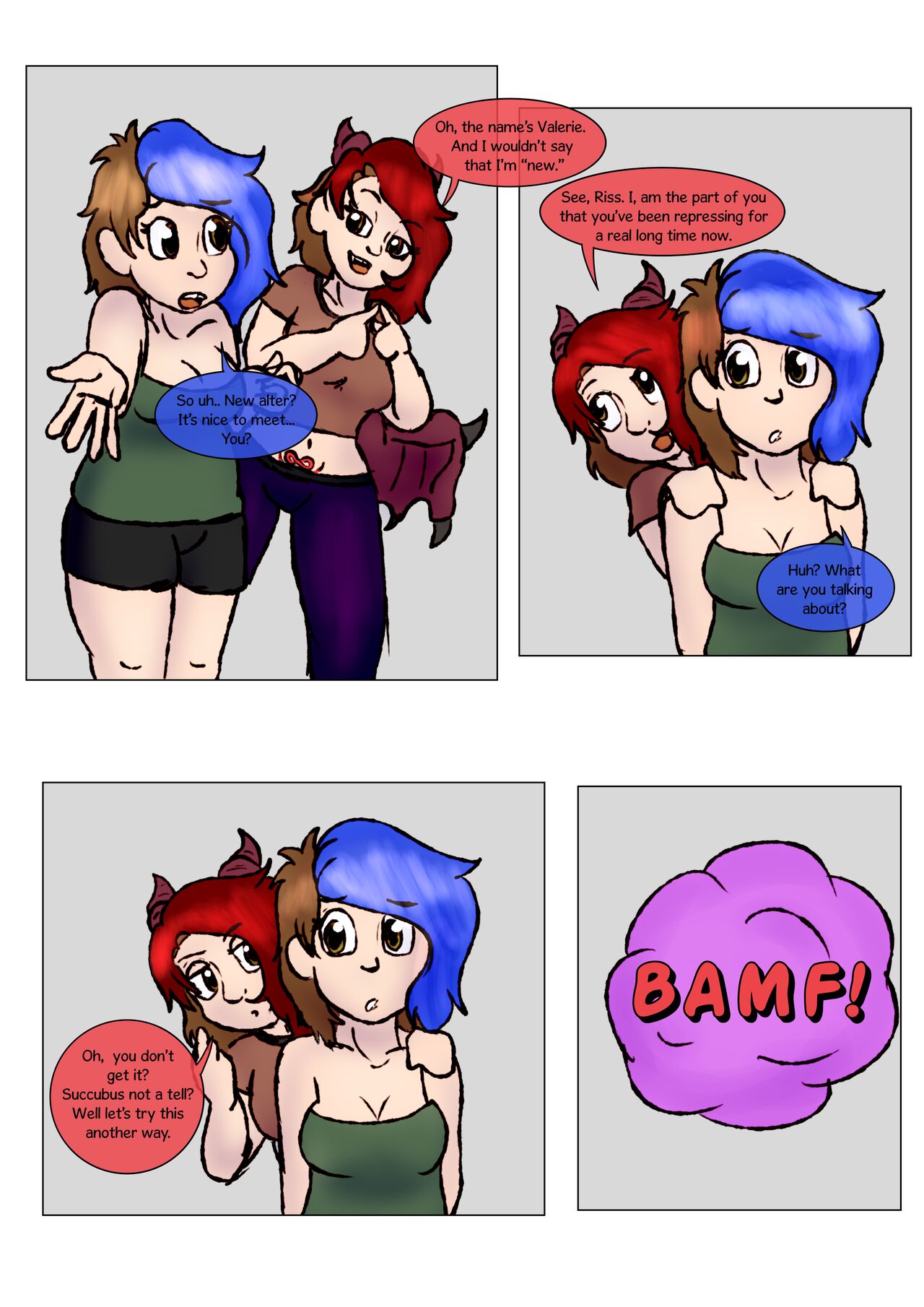 Between Roles - Alternate Cuts - Enter, Valerie page 4 full