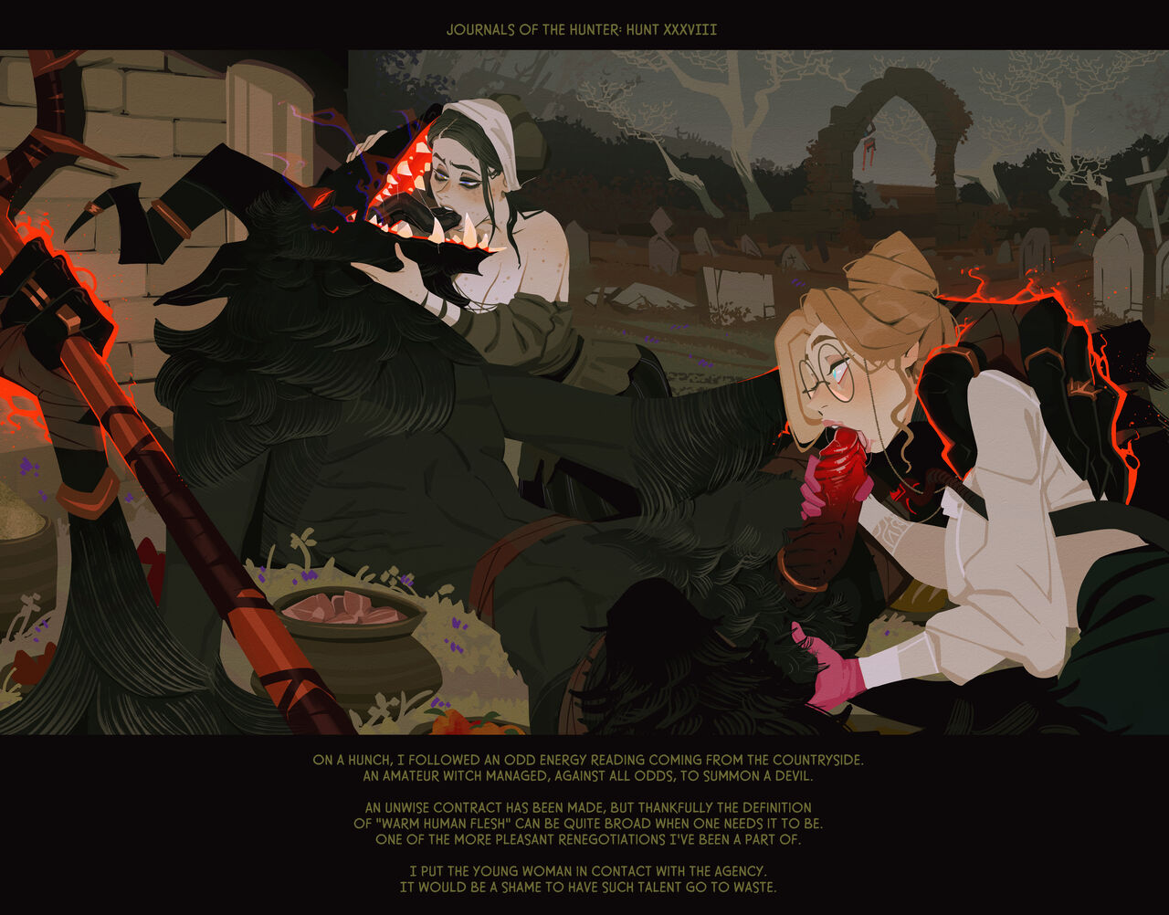 Journals of the Hunter #1-22 page 9 full