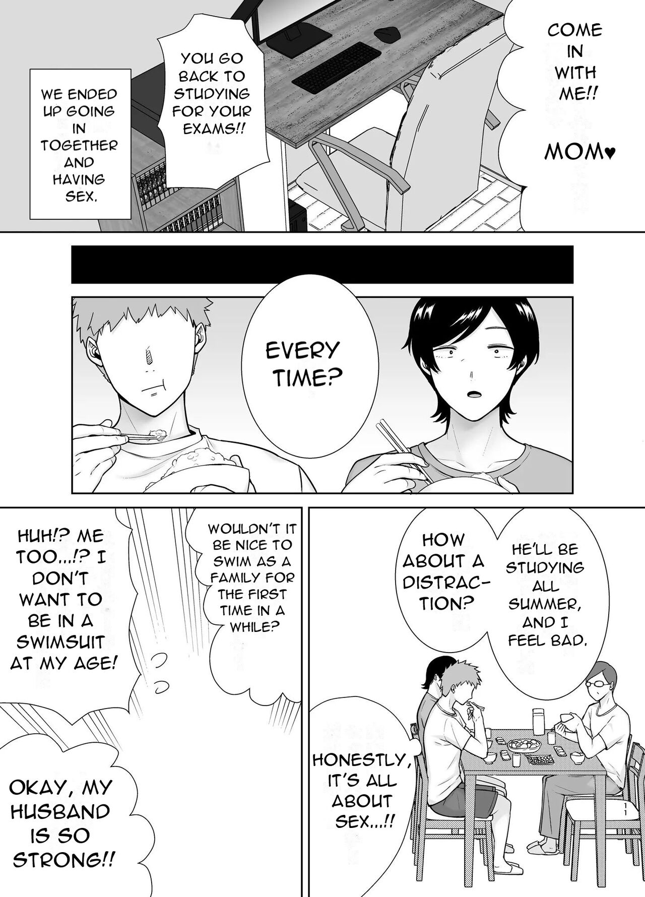 Kaa-san Datte Onna Nandayo! 3 | Mothers are women Too 3! page 10 full